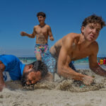 Beach flag race by Keith Lyle